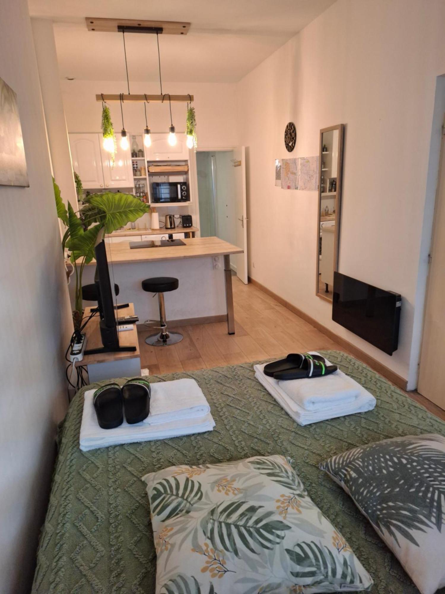 Studio La Casa De Planel Gare Saint Roch Montpellier Exteriör bild